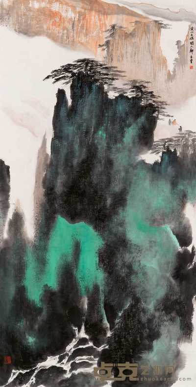 郑百重 黄山之魂 立轴 135×68.5cm